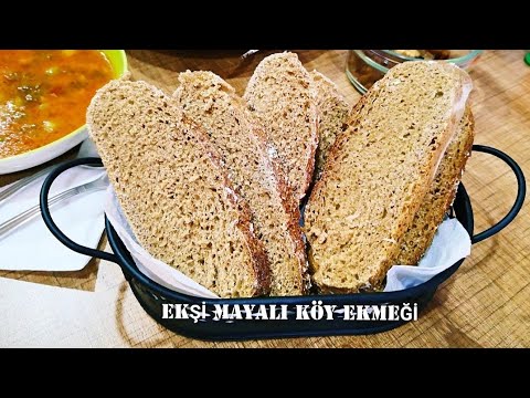 Ekşi Mayalı Tam Buğday Ekmeği